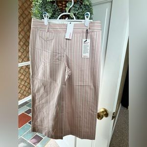 Express Capri Wide Leg Dress Pants
